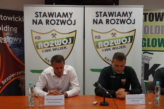 Trenerzy po meczu Kotwica Kołobrzeg - Rozwój Katowice