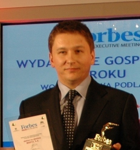 Marek Piątkowski, prezez zarządu Mispol SA zarobił w ubiegłym roku mniej niż w 2007