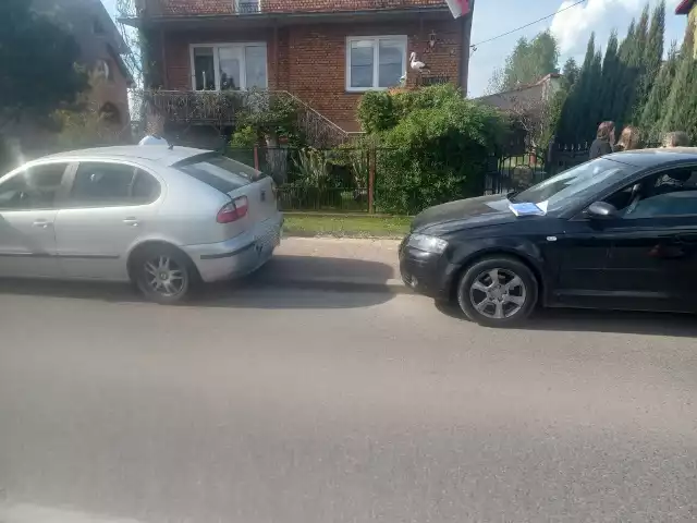 Na miejscu wypadku w Radoszycach.