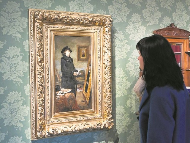 Wczesny obraz Wyczółkowskiego "W pracowni malarza" jest wart 50 tysięcy euro.