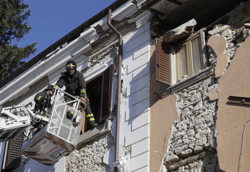 Trzęsienie ziemi we Włoszech. Największe straty w Amatrice....