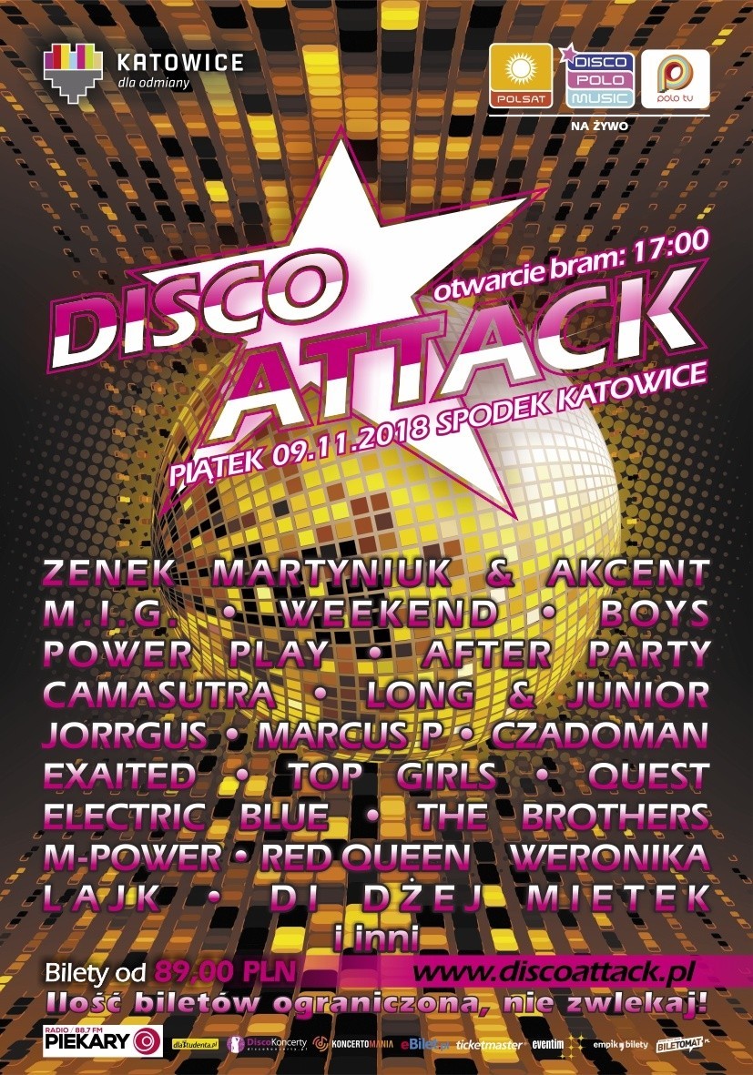 Disco Attack to najbardziej zaawansowana technicznie impreza...