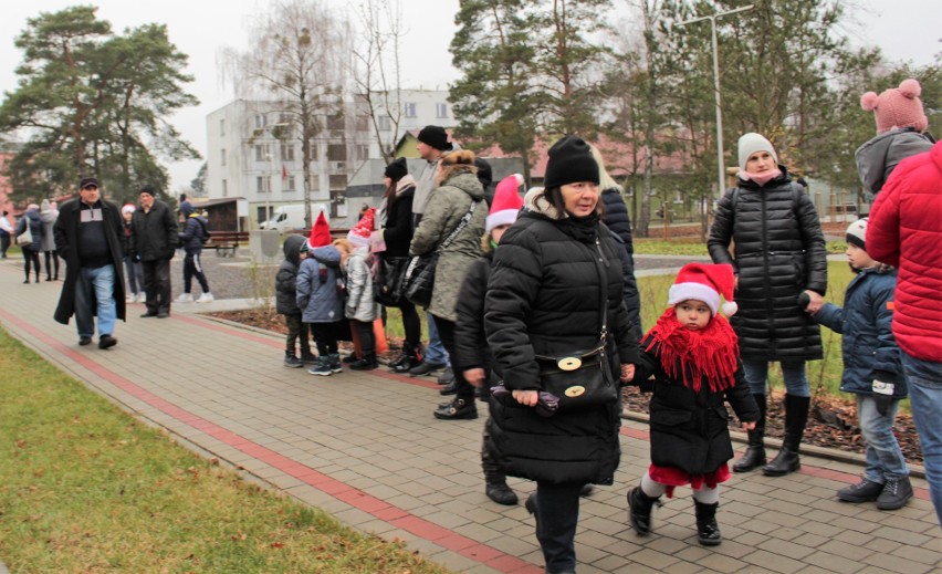 Świetlny Orszak Świętego Mikołaja przejechał przez gminę Gorzyce. Zobacz zdjęcia