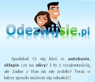 Ten portal to szansa na odnalezienie osoby, którą spotkaliśmy przelotnie i nie zdążyliśmy zapisać jej numeru telefonu