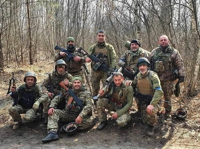 Po stronie Ukrainy walczą też ochotnicy z Gruzji