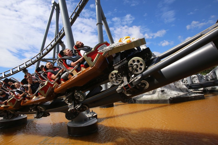 Legendia: Lech Coaster [OTWARCIE 1 LIPCA] Pierwszy przejazd za nami WIDEO, ZDJĘCIA