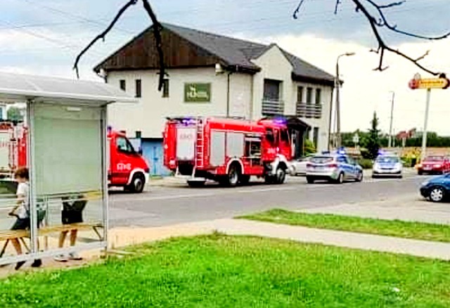 Tarnowskie Góry: zderzenie samochodu z motocyklem. Motocyklista trafił do szpitala