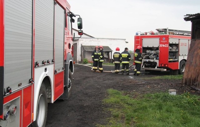 Pożar w Radlinie. Kurnik w ogniu