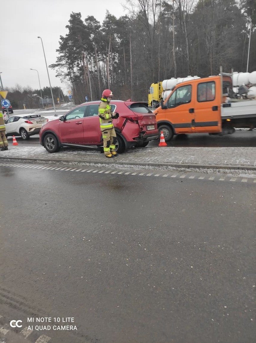 Do wypadku doszło w środę 19 stycznia na "siódemce", na...