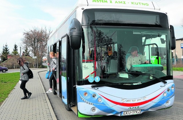 Ekologiczny autobus w Głownie.