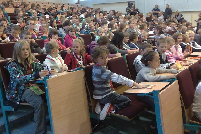 Inauguracja roku akademickiego Uniwersytetu Dziecięcego w Koszalinie.
