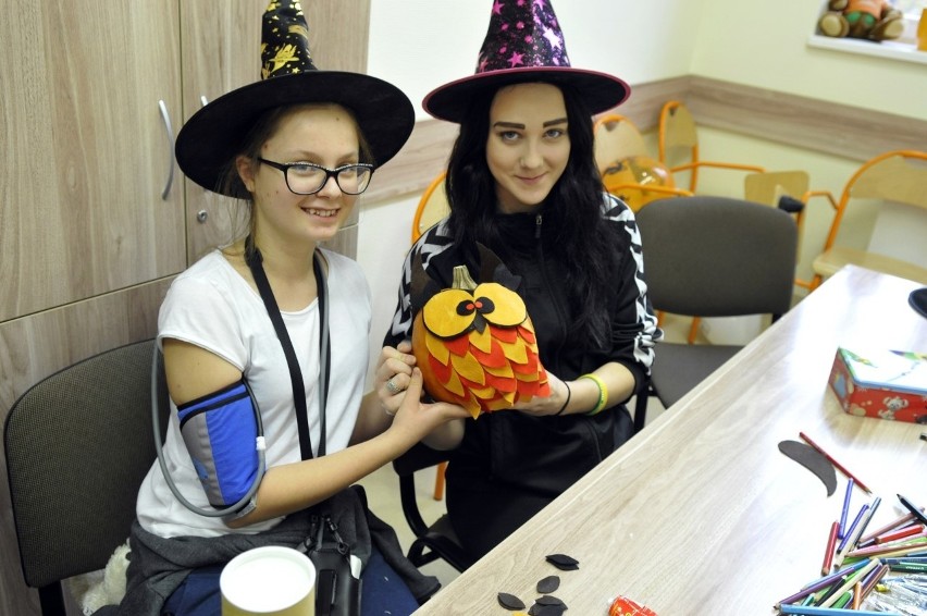 Halloween w gdańskich klinikach pediatrycznych [ZDJĘCIA]