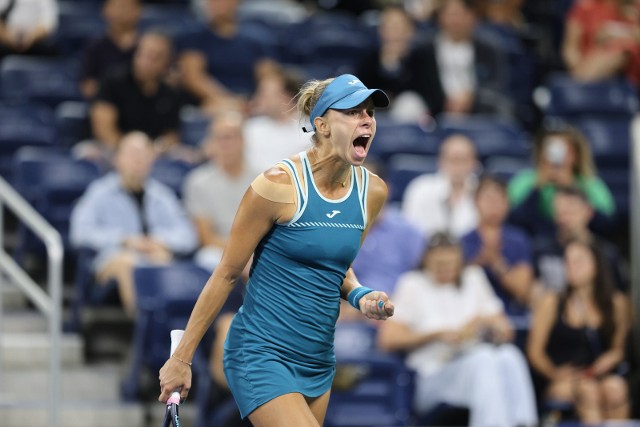 Magda Linette awansowała do drugiej rundy debla w US Open wraz z amerykańską partnerką Bernardą Perą