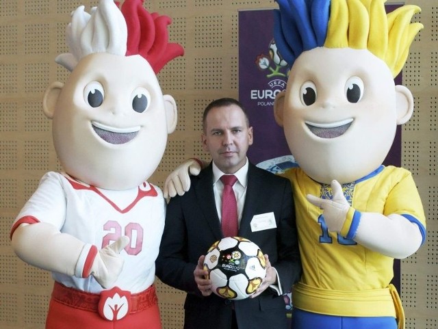 Sebastian Dyrszka, członek zarządu Kolportera Spółka Akcyjna, odpowiedzialny za kontrakt z UEFA.