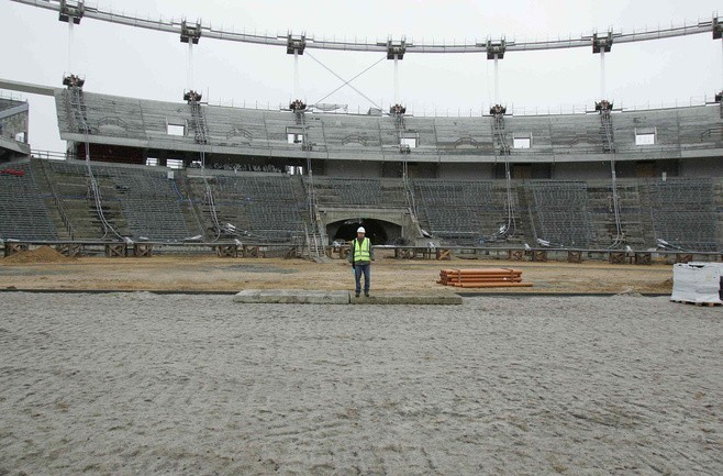 Trwa przebudowa Stadionu Śląskiego w Chorzowie