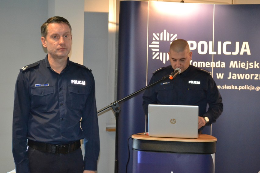 Policjanci z Jaworzna podczas narady podsumowali 2019 rok