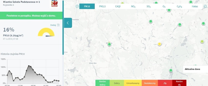 W Miastku zamontowano dwa czujniki powietrza. Sprawdź, czym oddychasz (zdjęcia) 