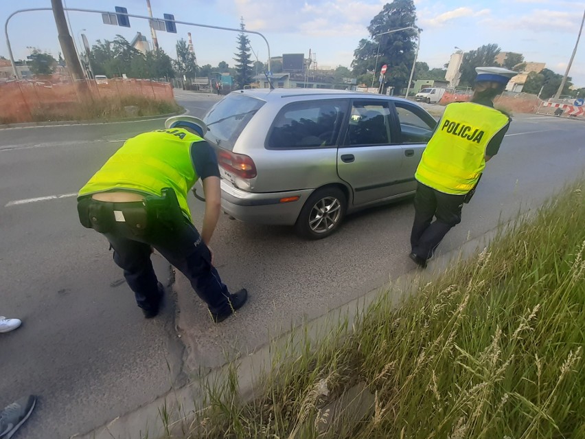 Wypadek na ul. Długiej we Wrocławiu 11.06.2021