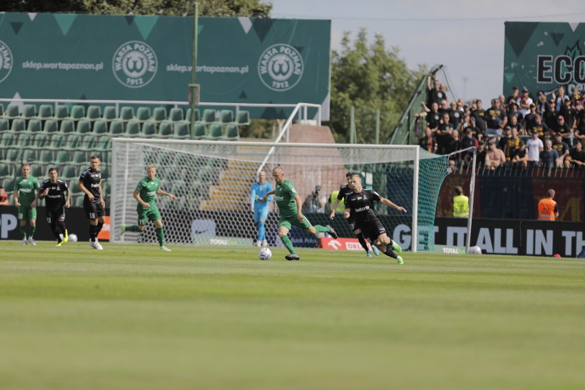 Warta Poznań - Pogoń Szczecin 1:2 (0:2). Zielonym zabrakło chłodnej głowy 