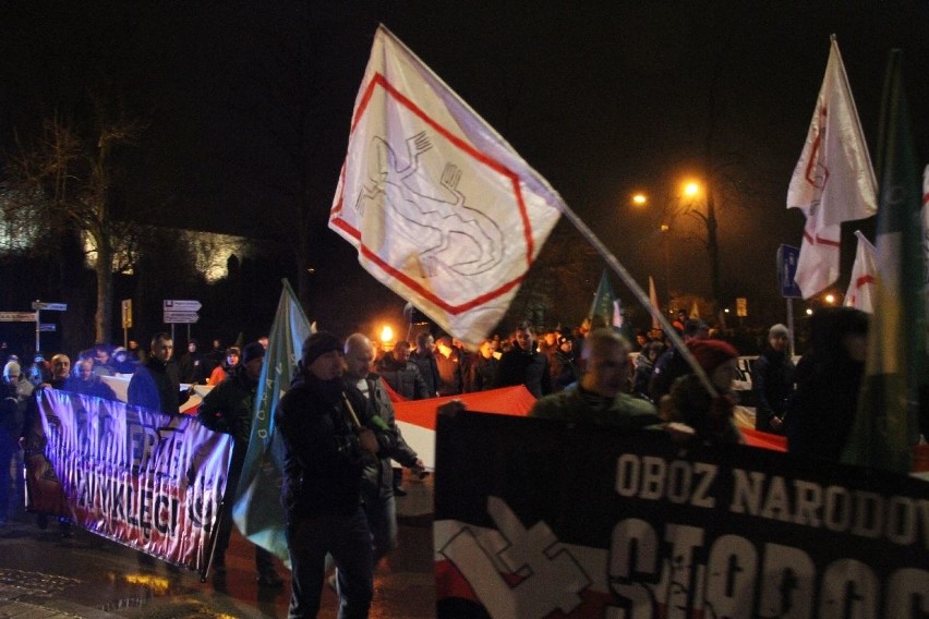 Tłumny i głośny marsz pamięci Żołnierzy Wyklętych w Kielcach