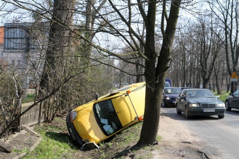Wypadek na Strzegomskiej, Wrocław 05.04.2016