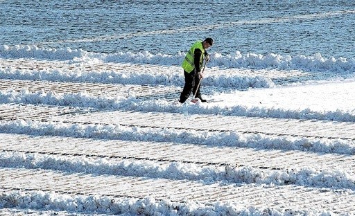 Na płycie stadionu Pogoni od dawna powinna leżeć piękna, zielona murawa. Zamiast tego prace są jeszcze "w lesie&#8221;.