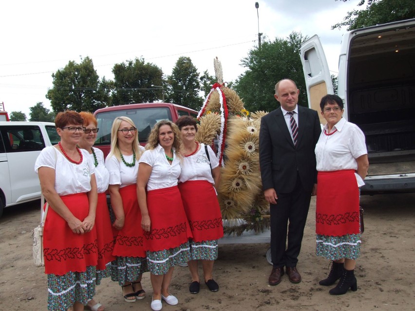 Dożynki powiatowo - gminne zorganizowano w miniony weekend w...