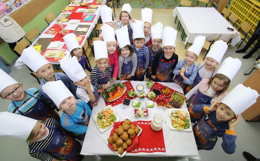 Śniadanie dało im wielką moc! Akcja w szkole w Kielcach 