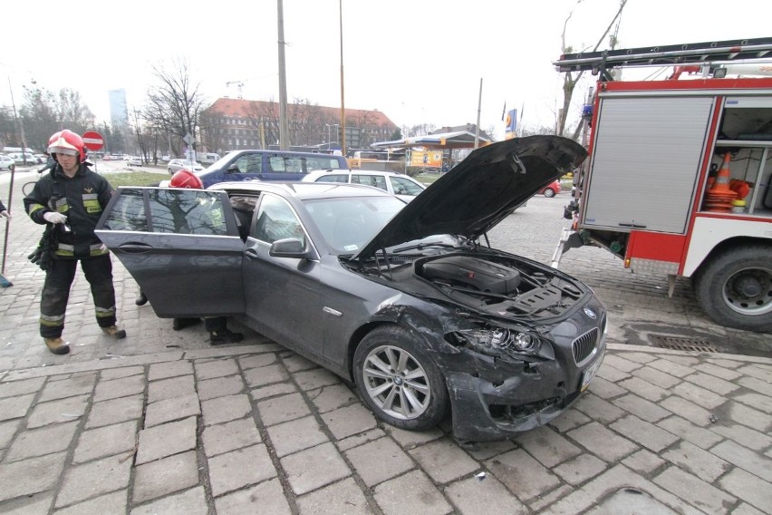 Wypadek na Dyrekcyjnej we Wrocławiu