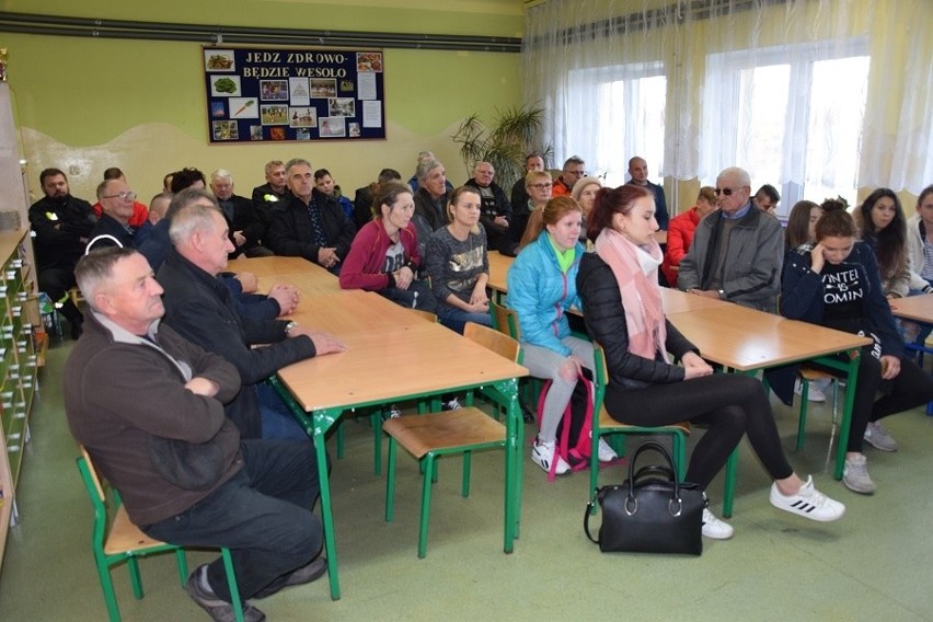 Szkolenie i ćwiczenia z bezpieczeństwa dla mieszkańców Trębowca, w gminie Mirzec [ZDJĘCIA]