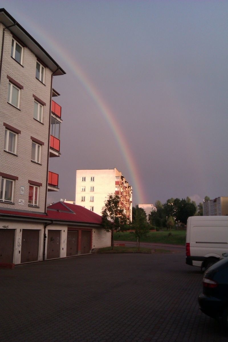 Tęcza nad Białymstokiem. Wasze zdjęcia