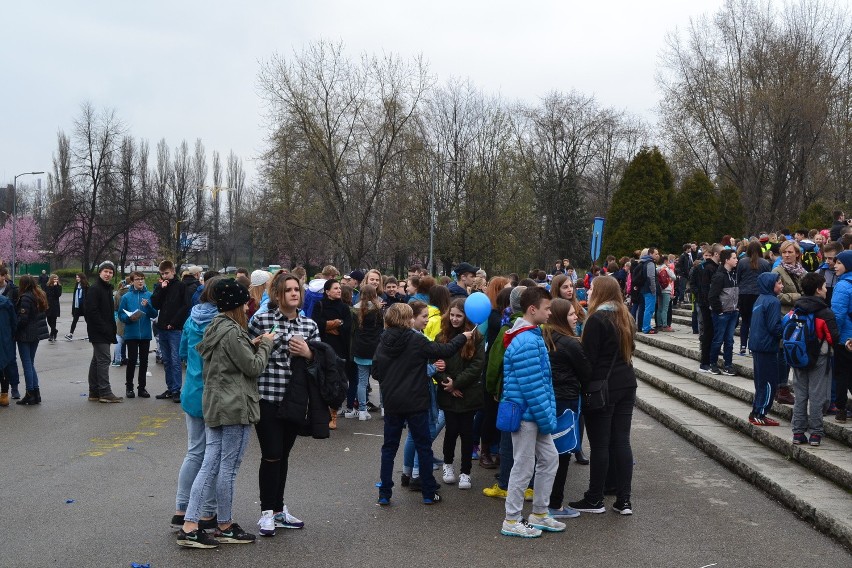 Sosnowiec: ulicami miasta przeszedł Błękitny Marsz [ZDJĘCIA]