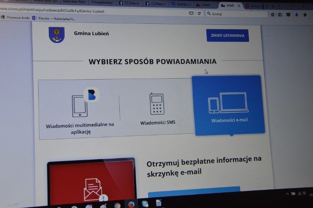 Na stronie www.lubien.pl można się zarejestrować w systemie