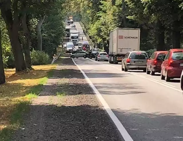 Do poważnego wypadku doszło we wtorek, 30 lipca, na drodze wylotowej ze Strzelec Krajeńskich w kierunku Gorzowa. Czołowo zderzyły seat i toyota.