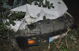 Pruska Mała: Wypadek. Pijany kierowca i pasażer trafili do szpitala