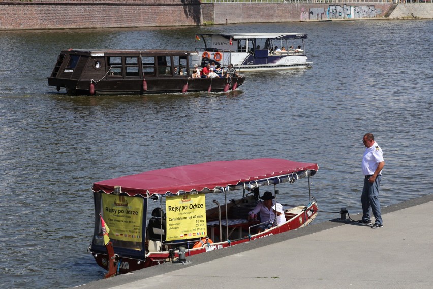 Wrocławianie wypoczywają na wodzie 18.07.2021