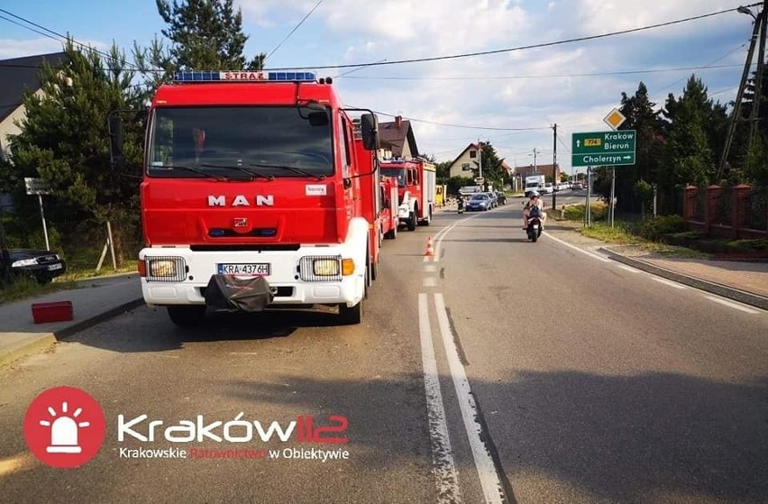 Wypadek w Kryspinowie, Zdjęcia dzięki uprzejmości serwisu...