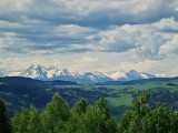 Muszyna. Tatry słowackie jak malowane. Fantastyczne widoki z Palenicy w Żegiestowie. Tam góry są na wyciągnięcie ręki