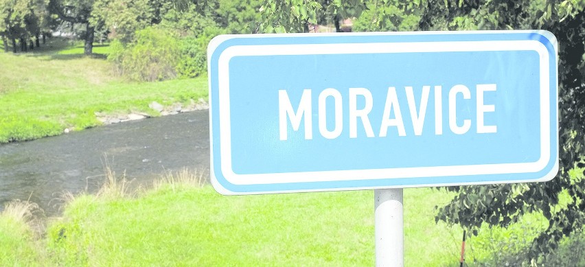 Rzeka Morawica to dawna granica krainy morawskiej i śląskiej
