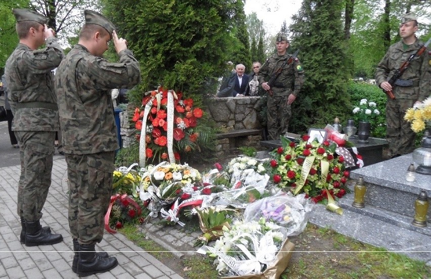 Pogrzeb ppłk. Tadeusza Adamczyka