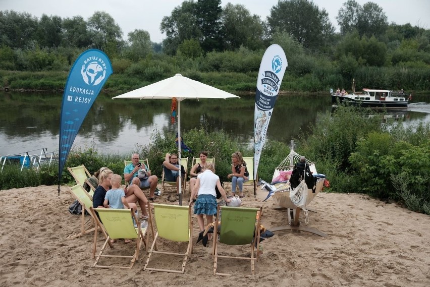 Rowerowa niedziela na Plaży na Szelągu