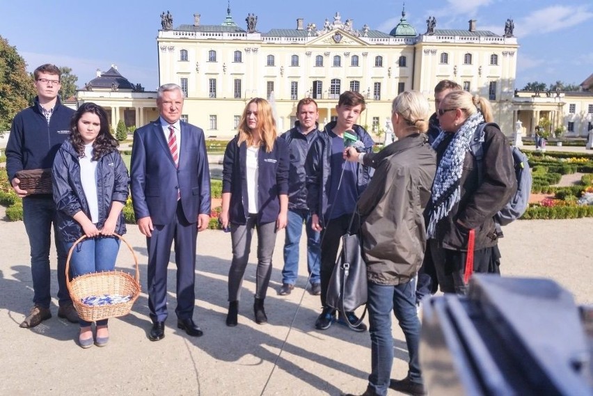 Jan Dobrzyński agitował z młodzieżą za PiS (zdjęcia)