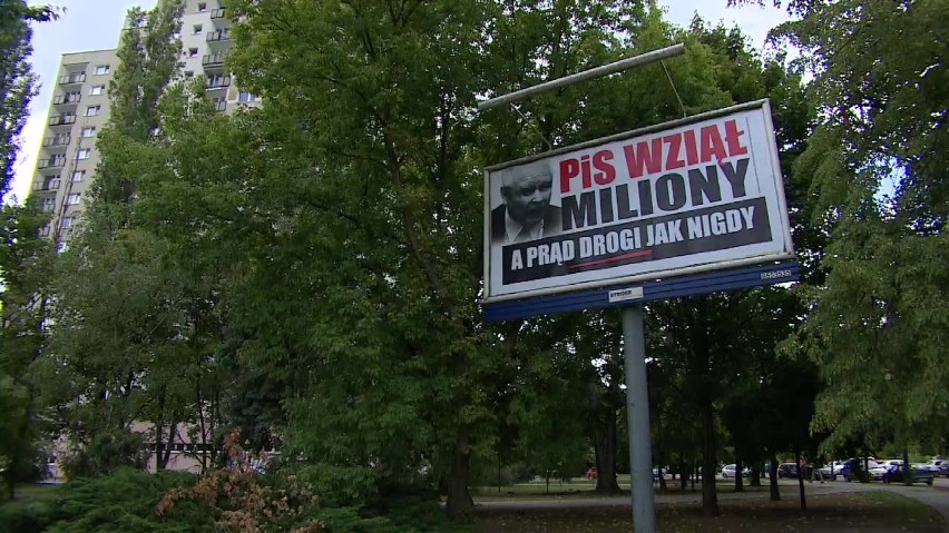 Plakatowa ofensywa przedwyborcza