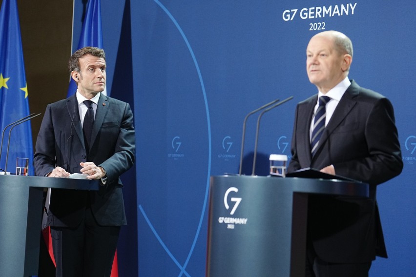Po spotkaniu Macron-Scholz: Jeśli Moskwa zaatakuje Ukrainę, cena będzie wysoka