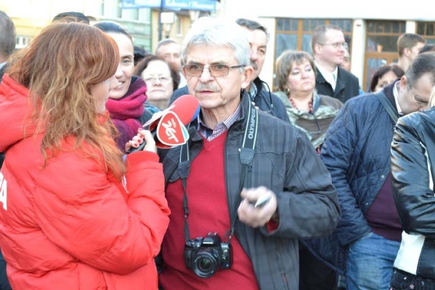 Ring wyborczy w Wejherowie. Debata wyborcza trzech pretendentów do fotela prezydenta miasta