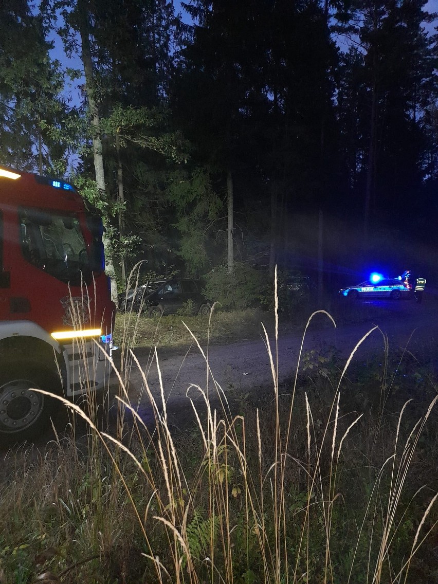 Śmiertelny wypadek na trasie Banie Mazurskie-Rapa. 72-latek zginął na miejscu