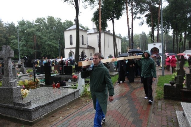 Pielgrzymi ruszyli z cerkwi Proroka Eliasza