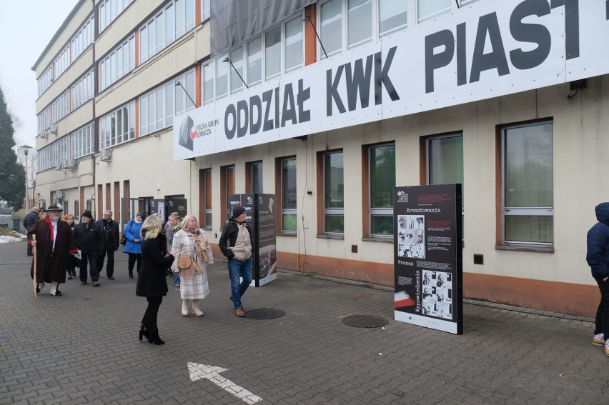 40. rocznica strajku górników KWK Piast w Bieruniu....