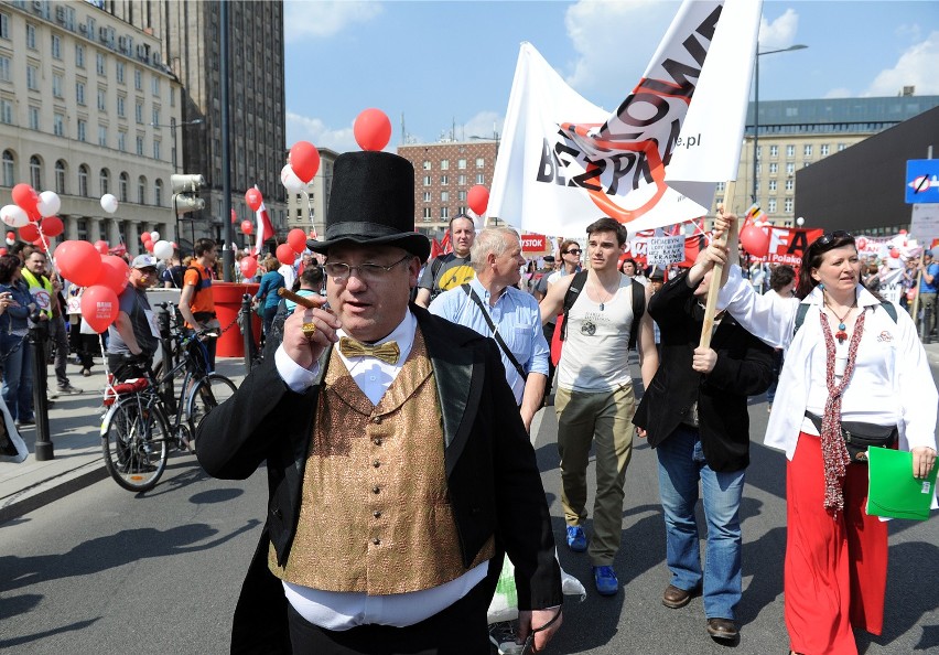 Protest frankowiczów. Kredytobiorcy, którzy mają kredyty we...