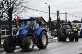 Miechów. Protest rolników. Największe problemy były w rejonie Książa Wielkiego